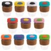 Personalise 12oz/340ml Clear Plastic Karma Kup Cork Band Plastic Flip Lid - Custom Eco Friendly Gifts Online