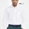 Custom Bel Air Long Sleeve Cotton Twill Men's Shirt with Logo