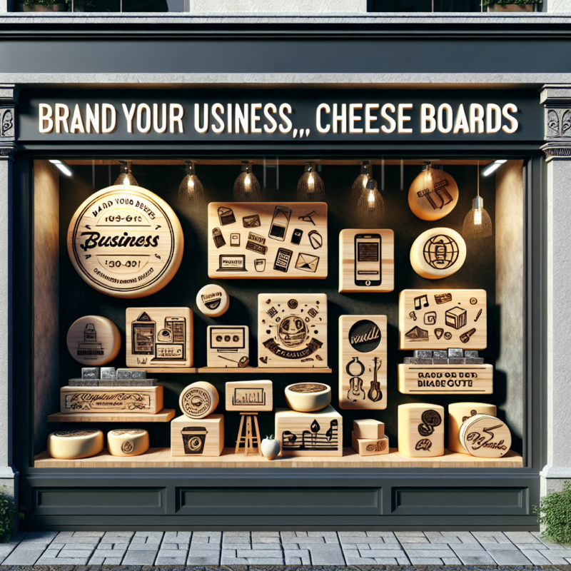 Promotional Cheese Boards with Logo