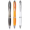 Personalise Nash Recycled PET Ballpoint Pen - Blue Ink with Logo | Eco Gifts