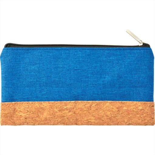 Personalise Heather Pouch with Cork Combo with Logo | Eco Gifts