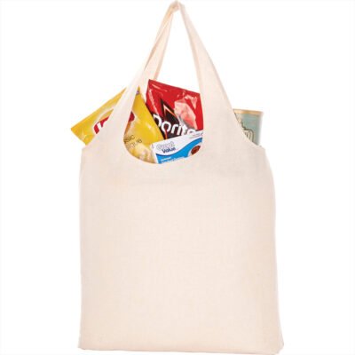 Personalise All-Purpose 5oz Cotton Canvas Tote with Logo | Eco Gifts