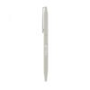 Slim silver Kaweco pen isolated on white background