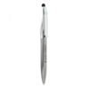 Silver pen with stylus tip and clip