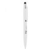 White stylus pen branded ME London