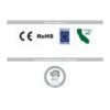Compliance logos for CE, RoHS, REACH, Prop 65, BSCI
