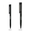 Two black branded pens, Suunto and Inuit