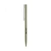 Eco-friendly beige pen with brand logo