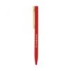 Red pen with gold clip and 'Tsarine' branding