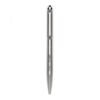 Sleek modern silver clickable pen