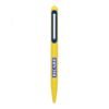 Yellow Ricard branded ballpoint pen with blue accents