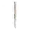 White and beige minimalist design promotional pen