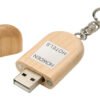 Custom Mini Bamboo Usb with Logo