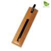 Deloitte-branded pen in eco-friendly cardboard package