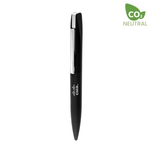 Black eco-friendly pen with Cisco logo