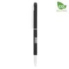 Eco-friendly black stylus pen with CO2 neutral label