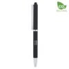 Black Cisco branded stylus pen with CO2 neutral label