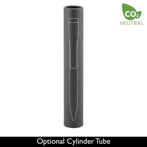 CO2 neutral black cylinder tube