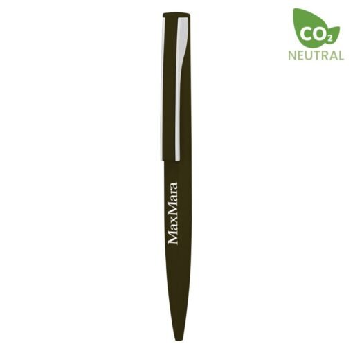 Max Mara eco-friendly black pen, CO2 neutral label
