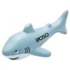 Blue toy shark with ROSO branding